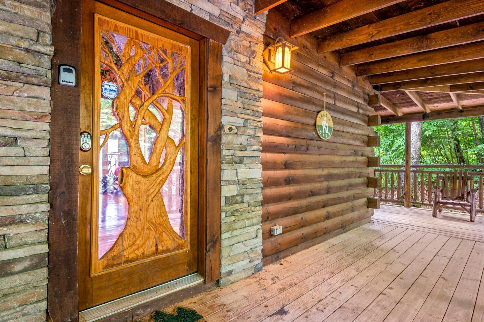 Gatlinburg Enchanted Treehouse By Stony Brook Cabins Exterior foto